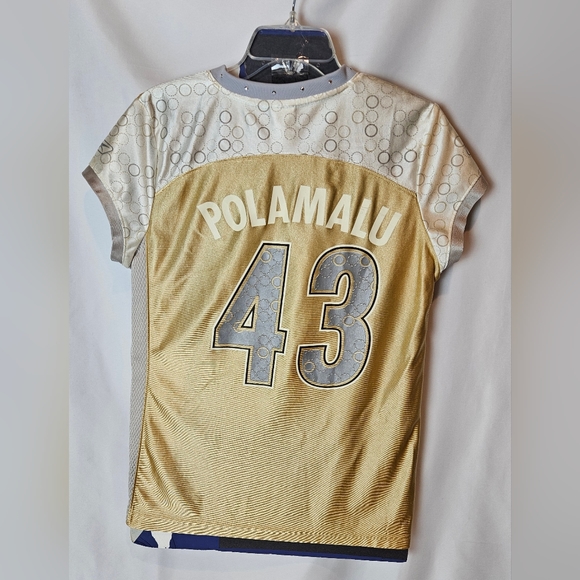 Reebok Womens Troy Polamalu Steelers Vintage Jersey - Picture 5 of 5